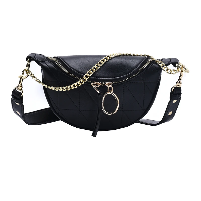 

Small PU Leather Crossbody Bags for Women 2021 New Chain Shoulder Handbags Female Travel Totes Lady Fashion Cross Body Chest Bag