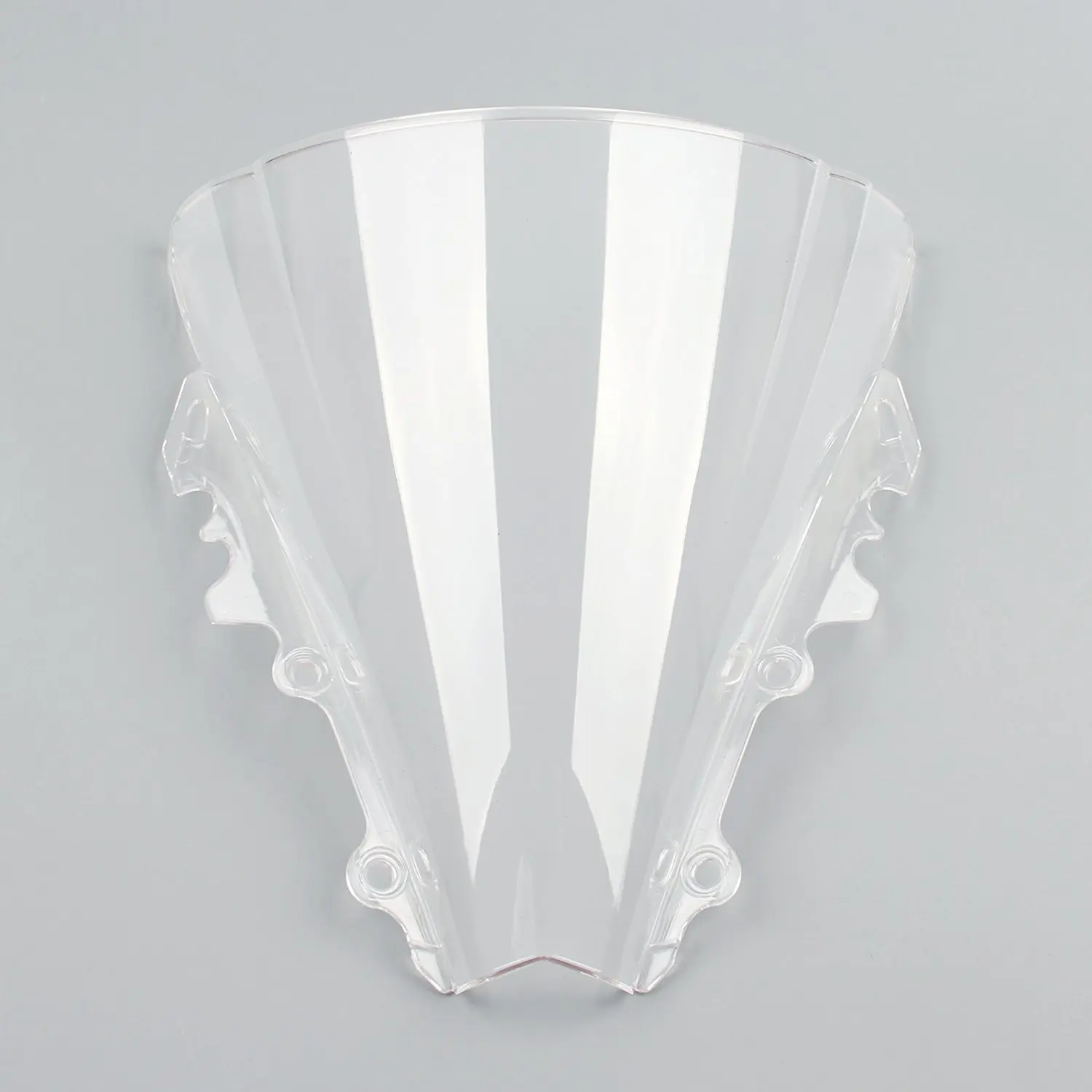 Motorcycle Clear Double Bubble Windscreen Windshield Screen ABS Shield Fit For Yamaha YZF R6 2006-2007