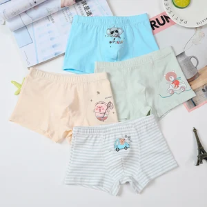 Женское нижнее белье, хлопковые мягкие дышащие трусы-боксеры для мальчиков и девочек, нижнее белье для мальчиков, трусы для девочек 100-165 см