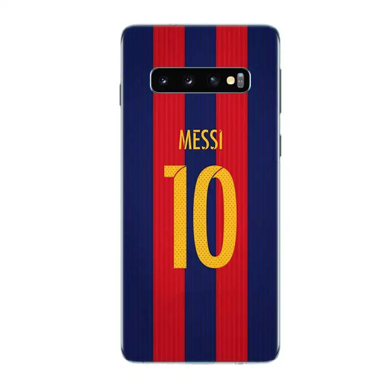 Футбол звезда номер десять силиконовый чехол для samsung Galaxy S8 S9 J4 J6 A8 A6 Plus+ J8 A7 A9 Примечание 10 Pro 9 8 S6 S7 край