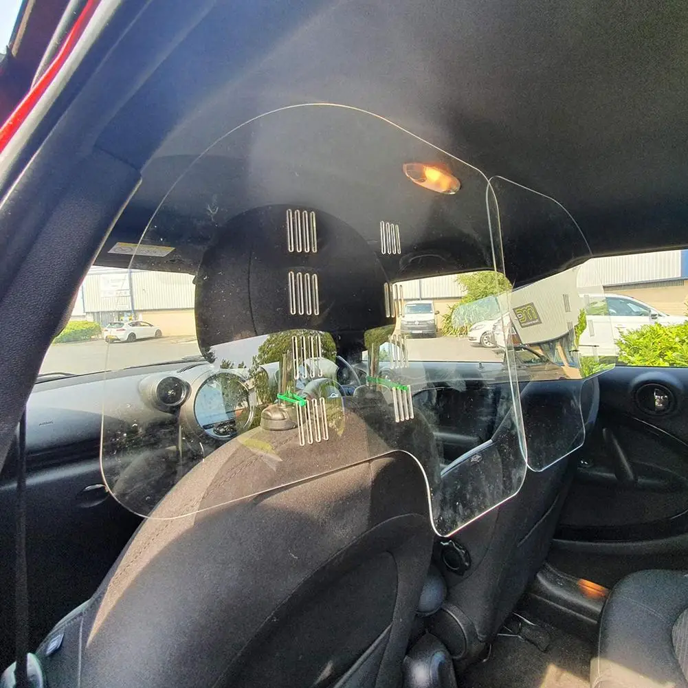 Прозрачная акриловая перегородка автомобильная Защитная изоляционная панель