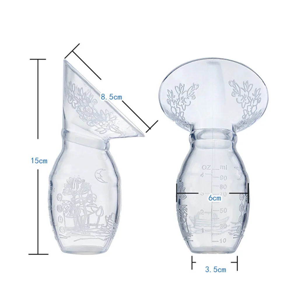 

Baby Feeding Manual Breast Pump Partner Breast Feeding Collector Automatic Correction Breast Milk Silicone Pumps PP material