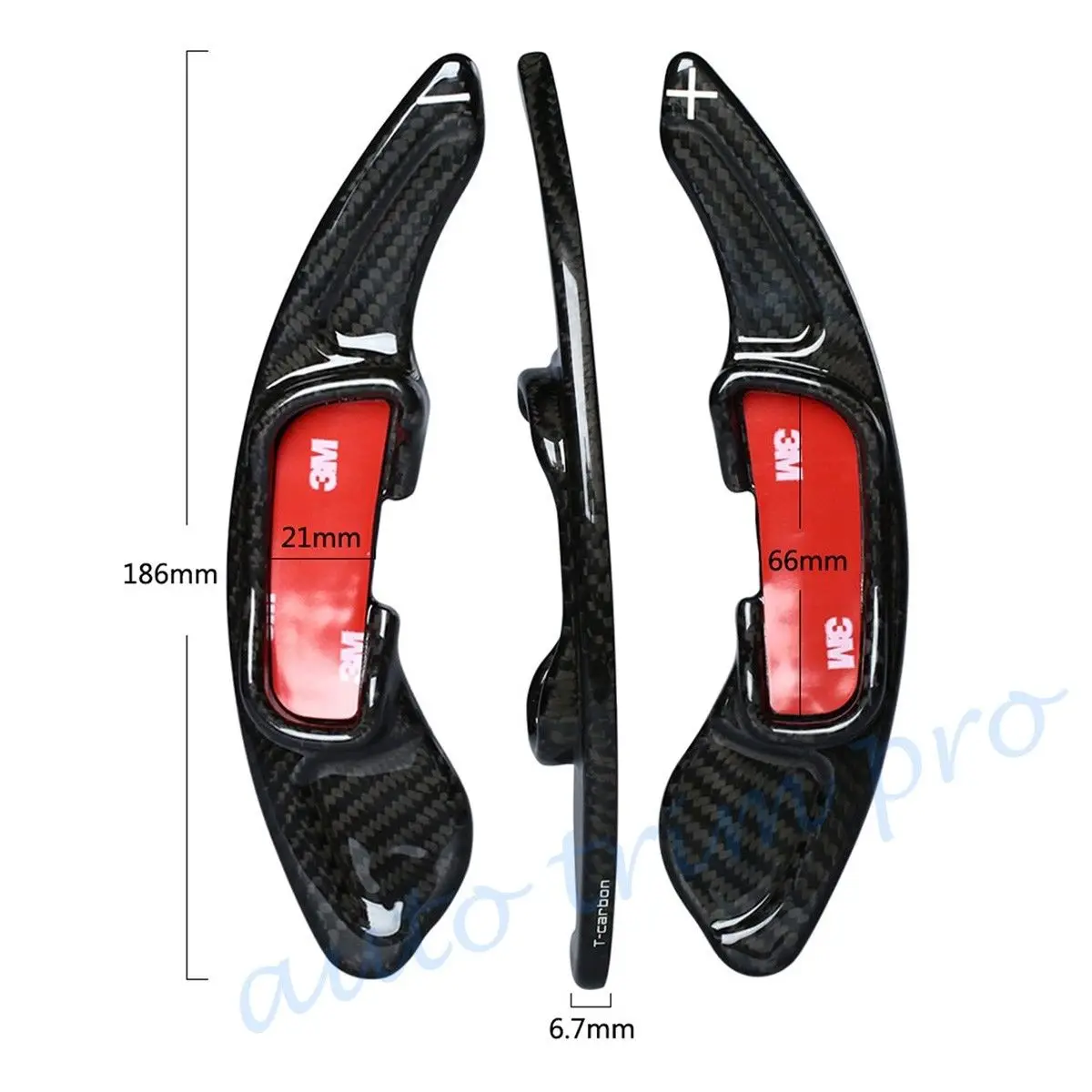 DSG Steering Wheel Shift Paddle Shifter Fit For Mazda 3 6 CX3 CX4 CX5 MX5 Accessories Carbon Fiber Style | Автомобили и мотоциклы