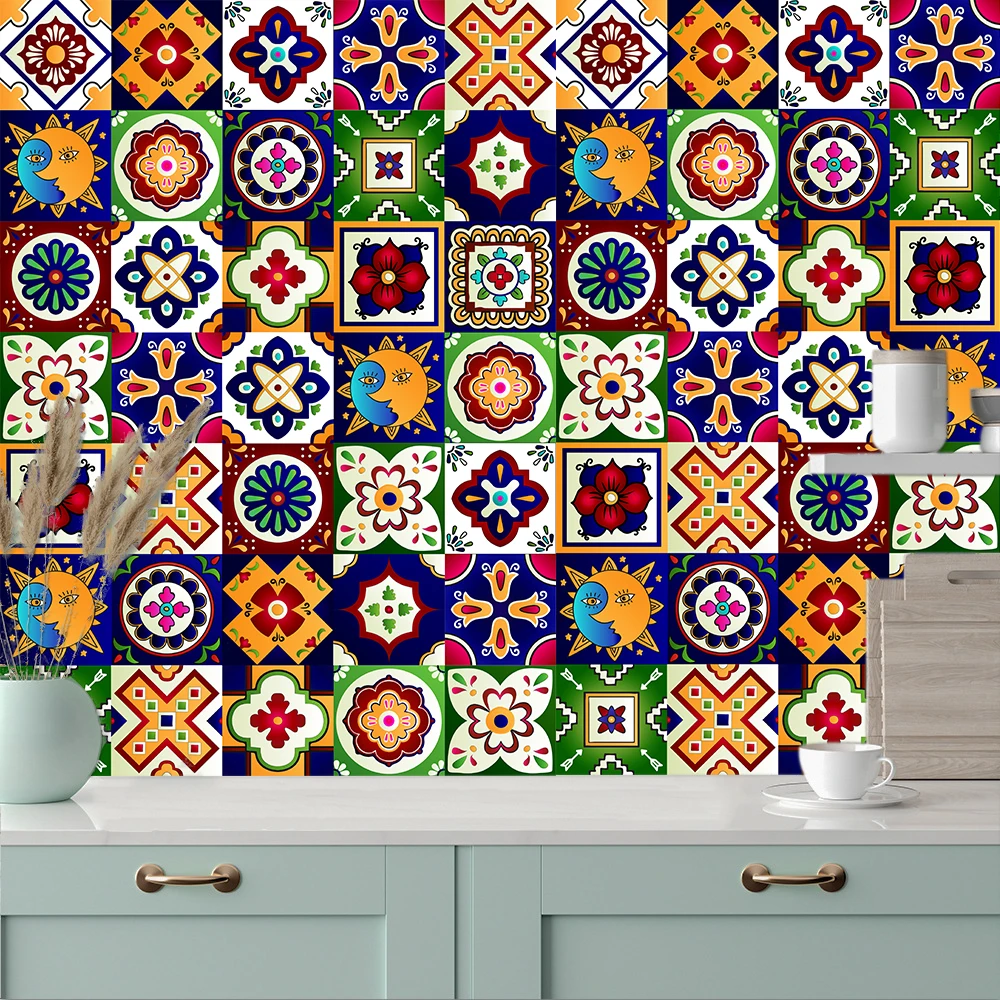 Керамическая плитка в марокканском стиле 10/15/20 см