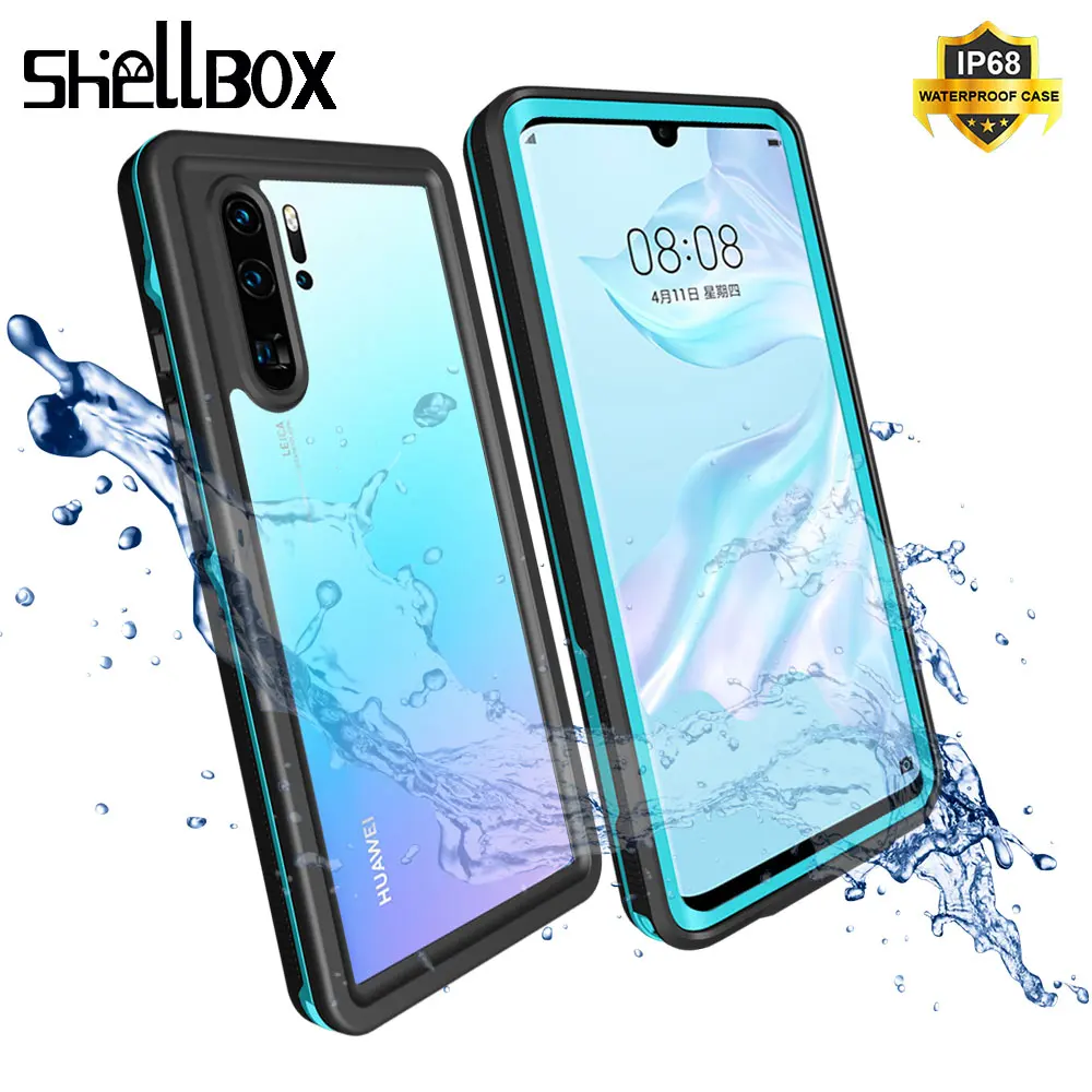 

Waterproof Case for Huawei P30 P40 Pro Mate20 Pro Cover Shockproof Dustproof Swim Case For Huawei Nova3e P20 Pro Underwater Case