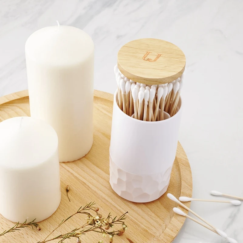 JORDAN & JUDY Automatic Pop-Up Cotton Swabs Toothpick Holder | Дом и сад