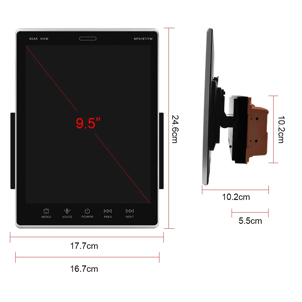 Автомагнитола Podofo 2 din Android 9 1 5 дюйма Bluetooth Wi-Fi GPS FM RDS | Автомобили и мотоциклы