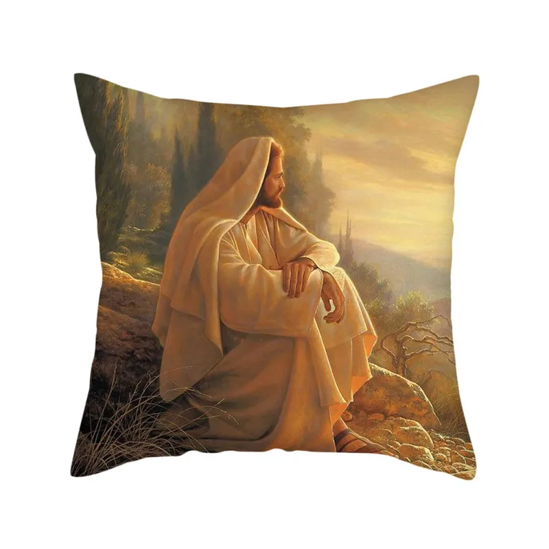 Fubatacchi Западная картина маслом наволочка Крестный отец подушка в виде ангела