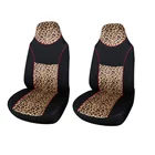 Роскошный леопардовый чехол для автомобильного сиденья, 1 шт., чехол для автомобильного сиденья, дизайнерская универсальная подушка для сиденья, защитный коврик, аксессуары для автомобильного интерьера