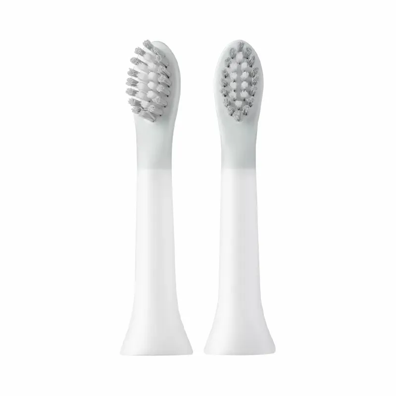 2 Toothbrush heads Xiaomi Mijia SOOCAS SO WHITE EX3 звуковая электрическая зубная щетка Ультра звуковая автоматическая зубная щетка перезаряжаемая Водонепроницаемая Чистка - Цвет: 2 Toothbrush heads