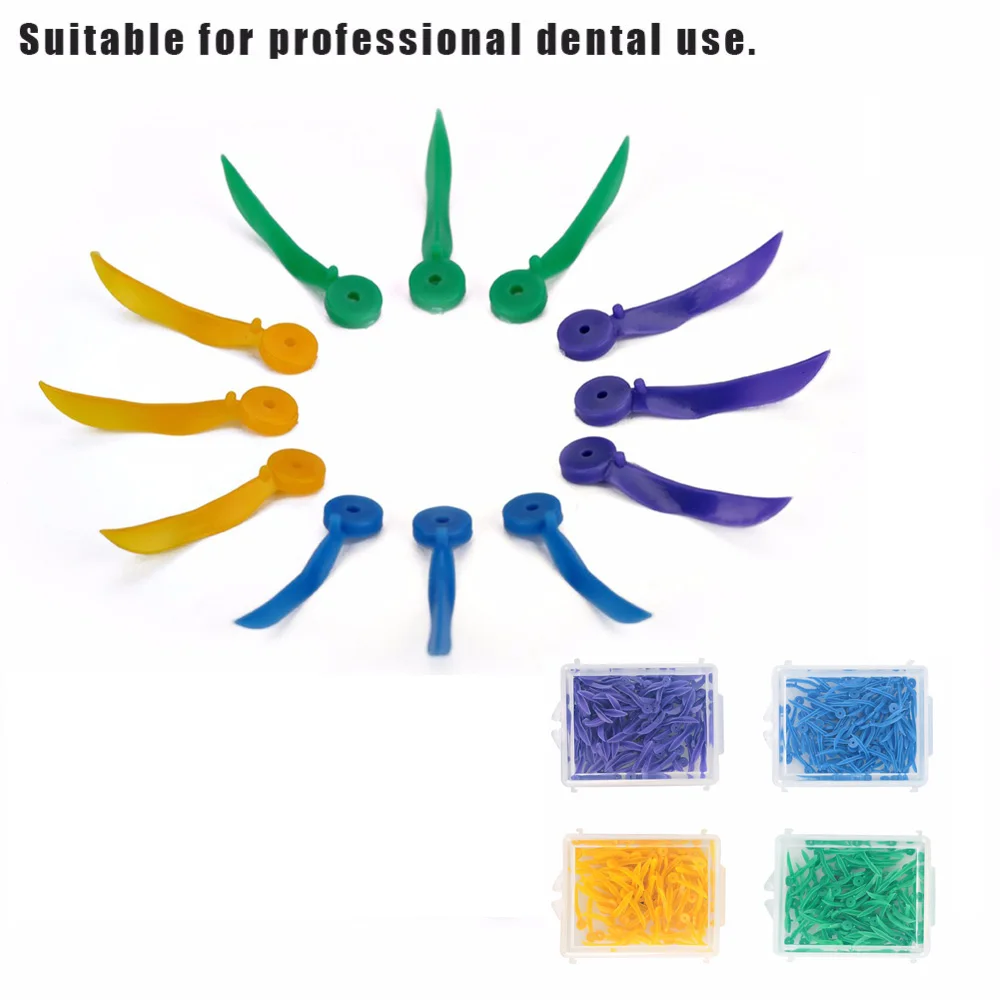 Одноразовые стоматологические инструменты с отверстием 400 шт./кор. все 4 размера