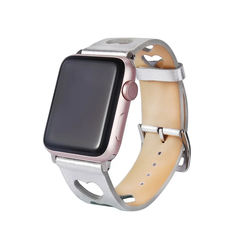 Модный кожаный ремешок для часов Apple Watch 38 мм 42 Высококачественный сменный Series |