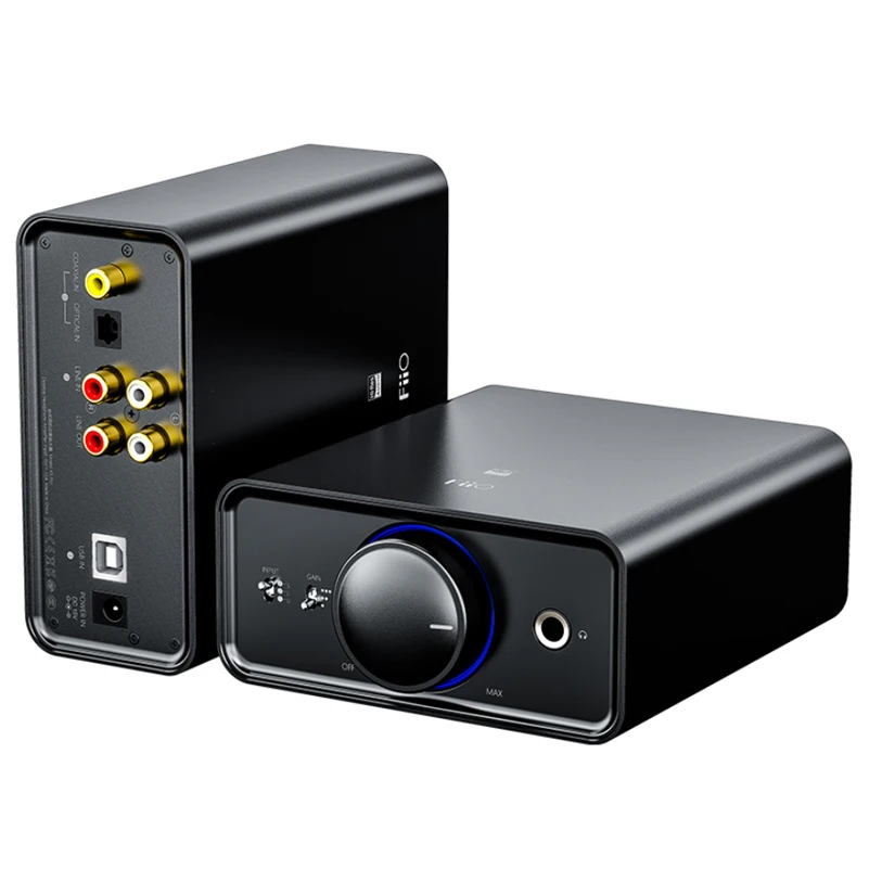 FiiO K5 Pro Deskstop DAC and Headphone Amplifier AK4493EQ 768K/32Bit DSD512 decoding Support USB/OPT/COAX/RCA Input|Усилители для