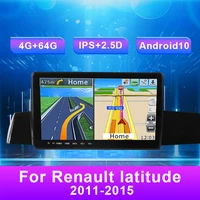 car navigator for renault latitude 2011 2015 9 66 inch touch screen stereo smart voice radio dvd gps navi wifi head unit player