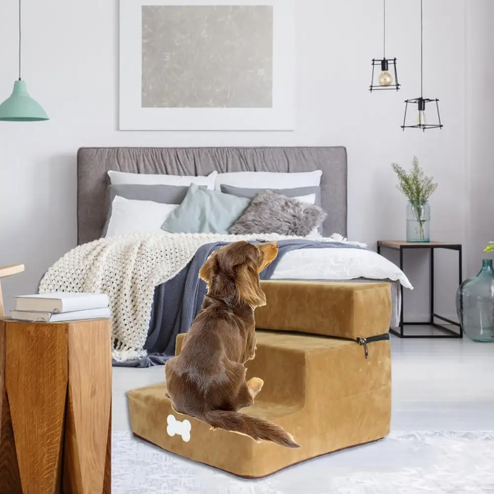 Собака Лестницы домашних животных 3 лестница ступеньки для триммер стрижки