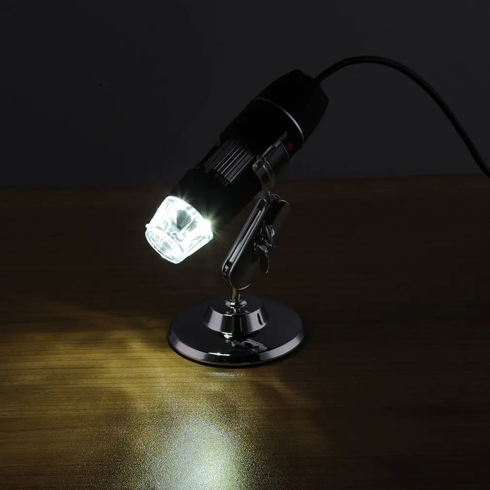 

Portable Size LED Digital Microscope USB Endoscope Camera Microscopio Magnifier Electronic Microscope With Stand