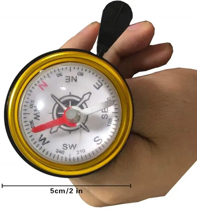 

New Bicycle Bell MTB Bell with Compass Mountain Bike Car Bell Aluminum Alloy Compass Bell Horn Car Bell for Bicycle Handlebar