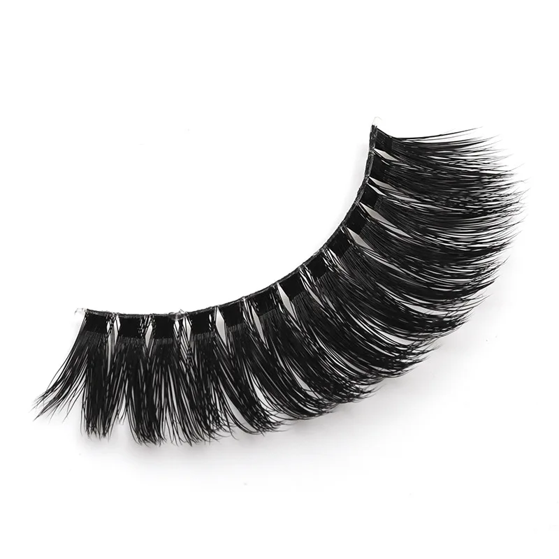 

Flash Girl New Arrives MA02 Handmade 3D Mink Hair Eyelashes False Eyelashes Makeup Soft Volume Eyelash Extension Popular