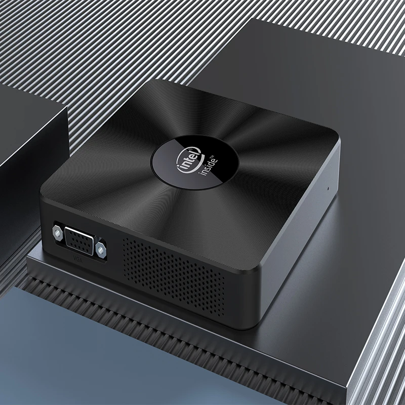 T92 Atom Baytrail x5-Z8350 4G 64G Windows10 Мини ПК четырехъядерный двойной WiFi BT HD-MI VGA дисплей windows 10