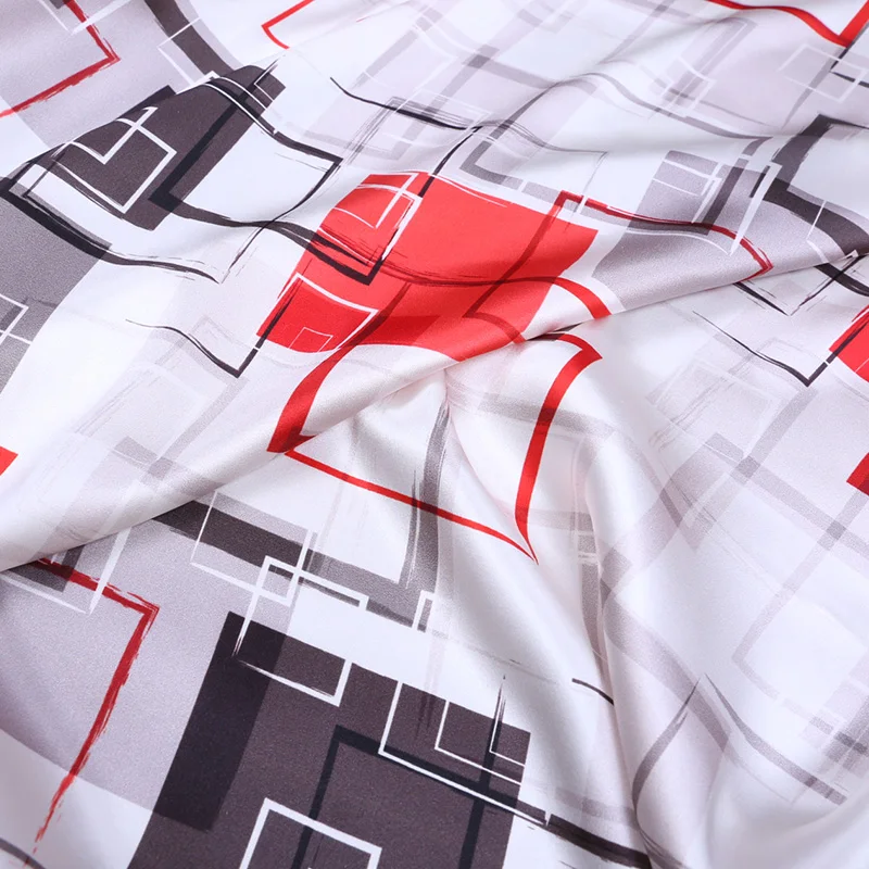 120 см ширина натуральный шелк ткань МЕТР 19 мм стрейч шелковая атласная Глянцевая