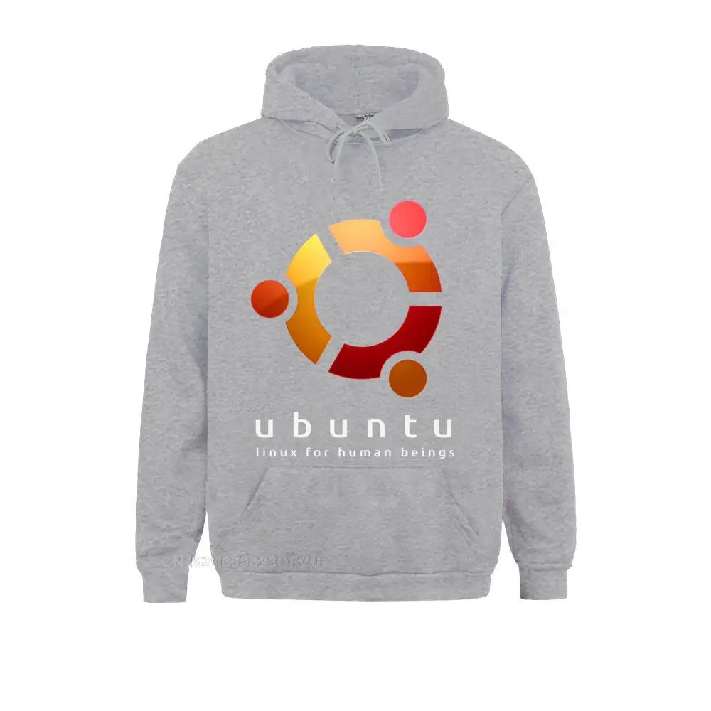 Мужская толстовка с капюшоном Humor Ubuntu Linux программатор классической одежды |