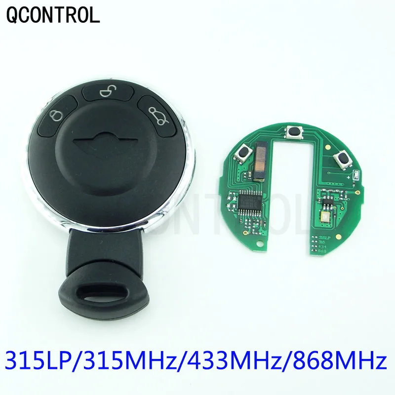 Дистанционный смарт-ключ QCONTROL 315 МГц/315LP/433 МГц/868 МГц для BMW MINI COOPER S ONE D CLUBMAN COUNTRYMAN