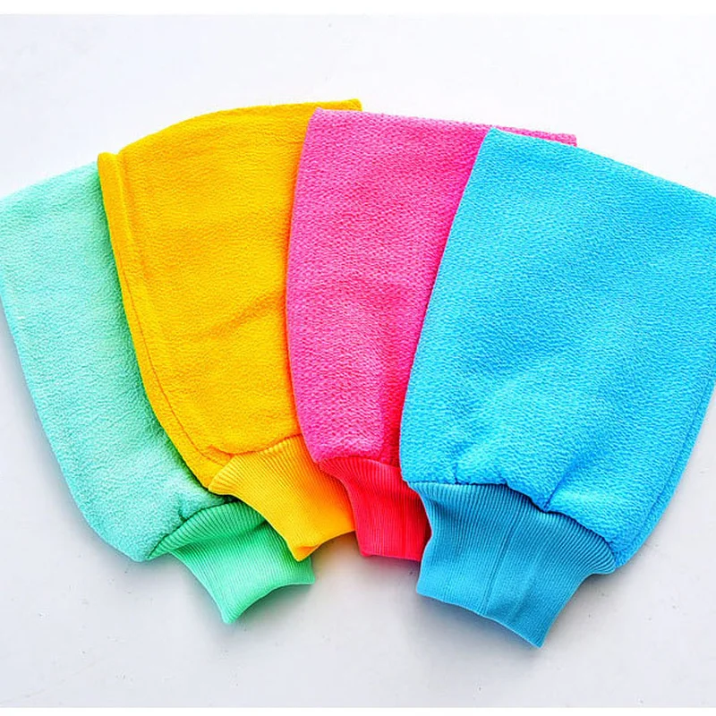 

1Pcs New Bath Hammam Scrub Glove Exfoliating Mitt Body Facial Tan Massage Mitt Preparation Shower Scrub Body Care Tool