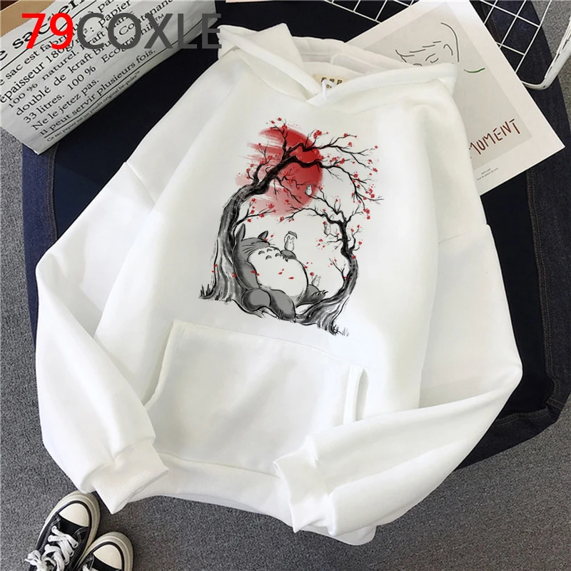 

Totoro Studio Ghibli hoodies women hip hop 2020 grunge streetwear women clothing Oversized streetwear
