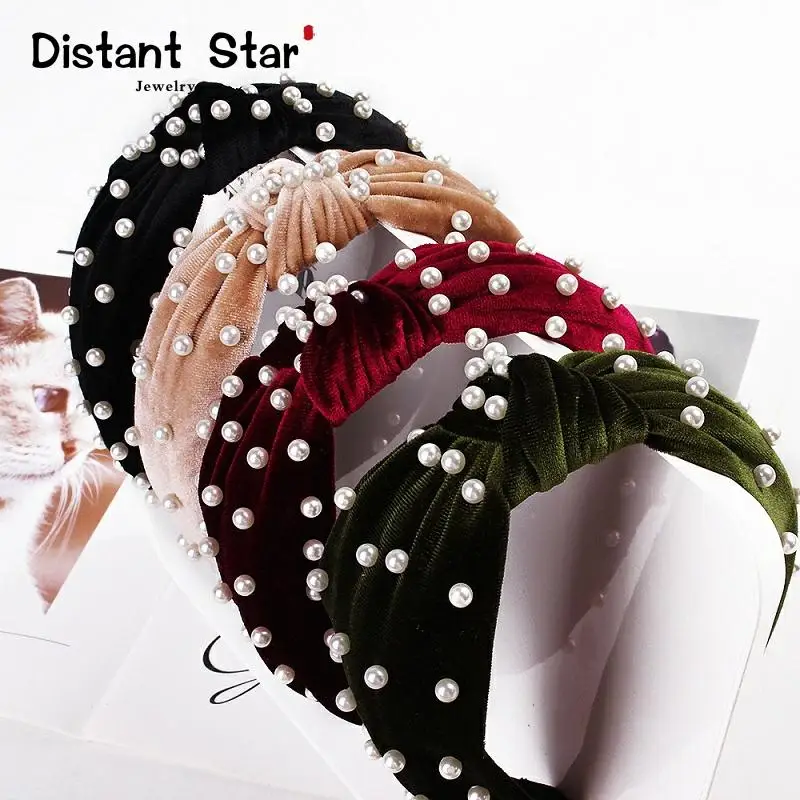 14 чистых цветов Европейская и американская мода простой украшенный жемчугом с