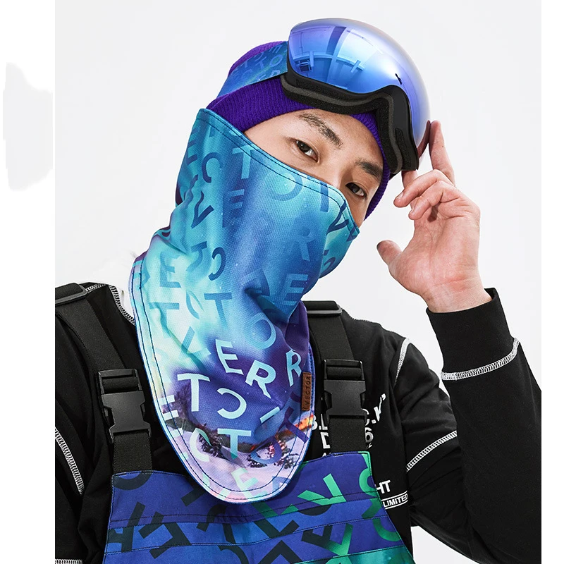 

Winter Warm Ski Cycling Mask Snowboard Outdoor Sport Full Face Triangular Scarf Windproof Skiing Mask