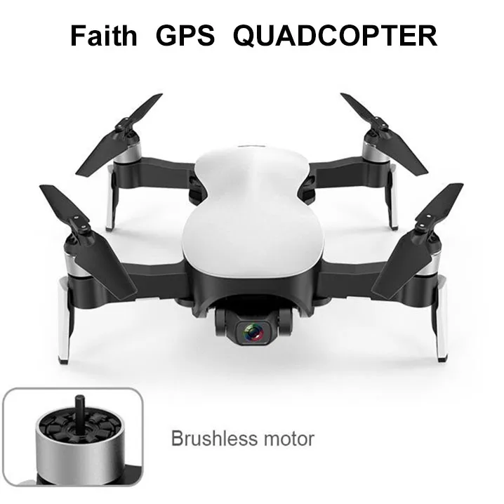 CFLY Faith gps RC складной Дрон Квадрокоптер вертолет бесщеточный мотор с 5G Wifi Fpv HD