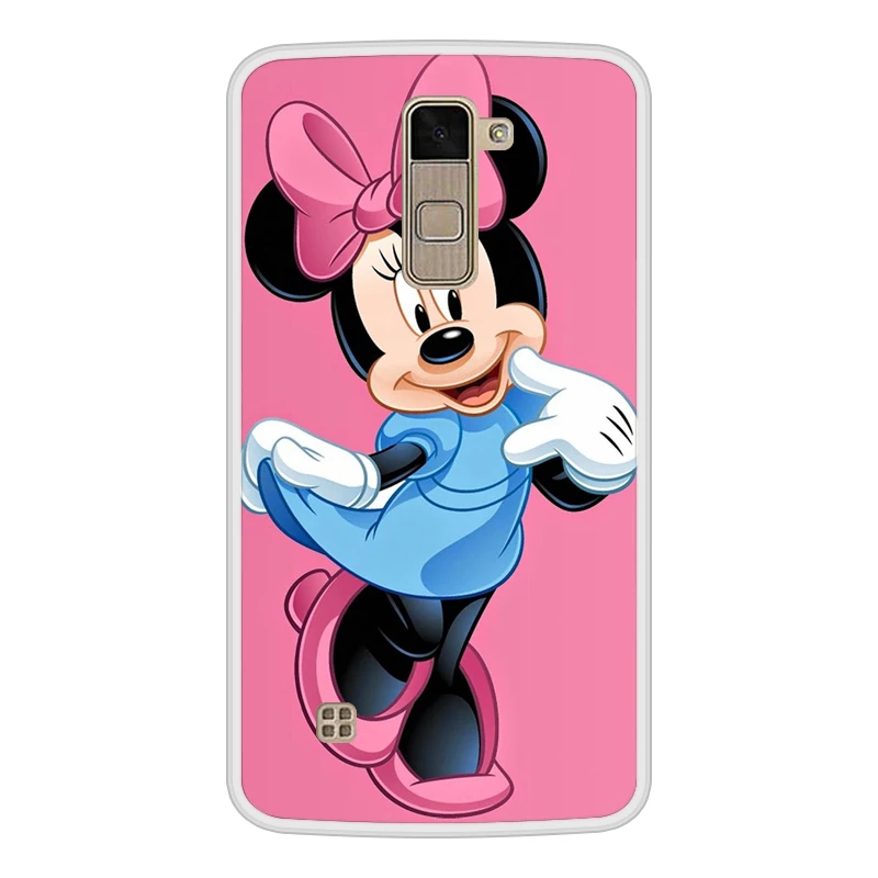Чехол для телефона LG Stylus 2 Мягкий силиконовый чехол из ТПУ с принтом Микки и Минни