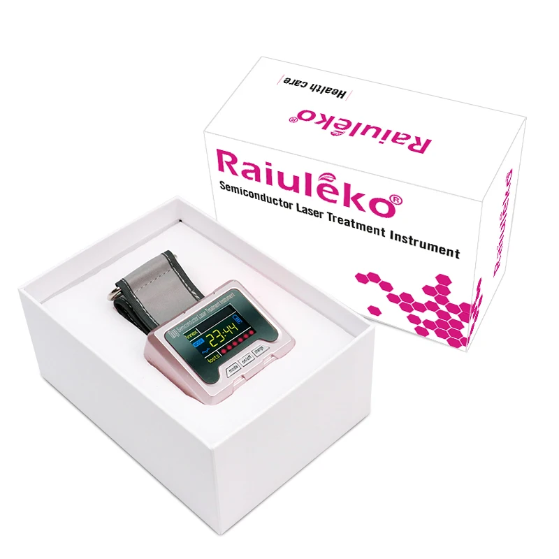 Наручные часы с лазерной терапией домашние диоды высоким кровяным давлением и