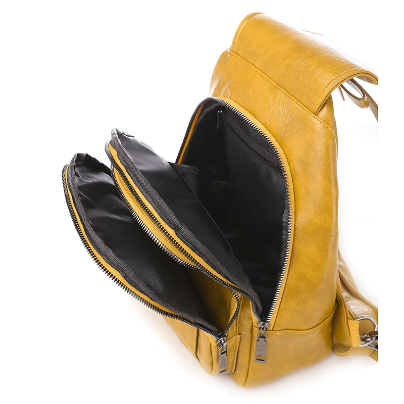 3 в 1 Baackpack Sac Dos женский рюкзак из мягкой кожи с маслом модный школьный 2020 для
