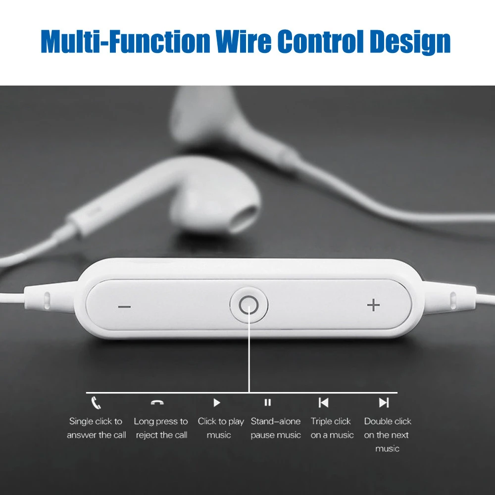 S6 bluetooth-гарнитура спортивные беспроводные наушники Bluetooth наушники для телефона с микрофоном наушники для IPhone Xiaomi huawei