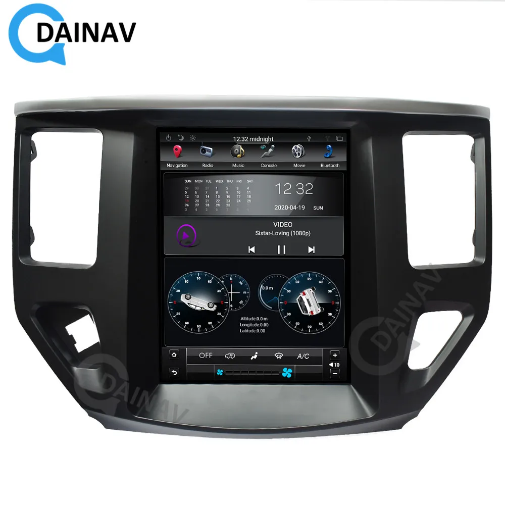 

Car Radio GPS Navigation Tesla style For-Nissan Pathfinder 2012-2018 Car multimedia player stereo vertical screem