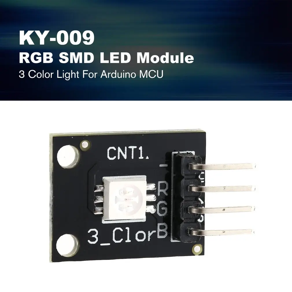5 шт. KY-009 5050 PWM модулятор RGB SMD светодиодный модуль 3 цвета светильник для Arduino MCU
