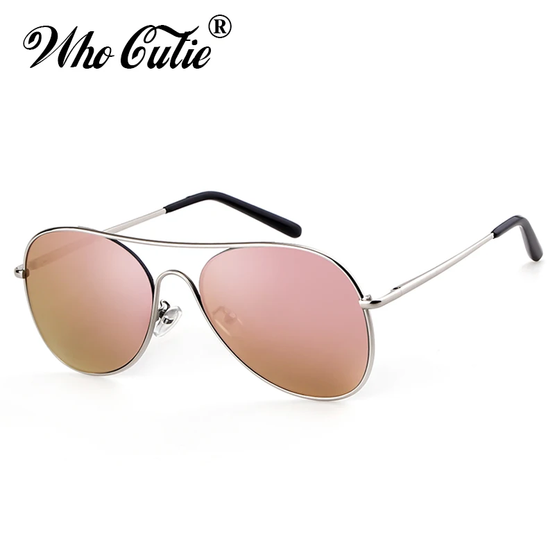 Женские солнцезащитные очки с металлической оправой WHO CUTIE Винтажные