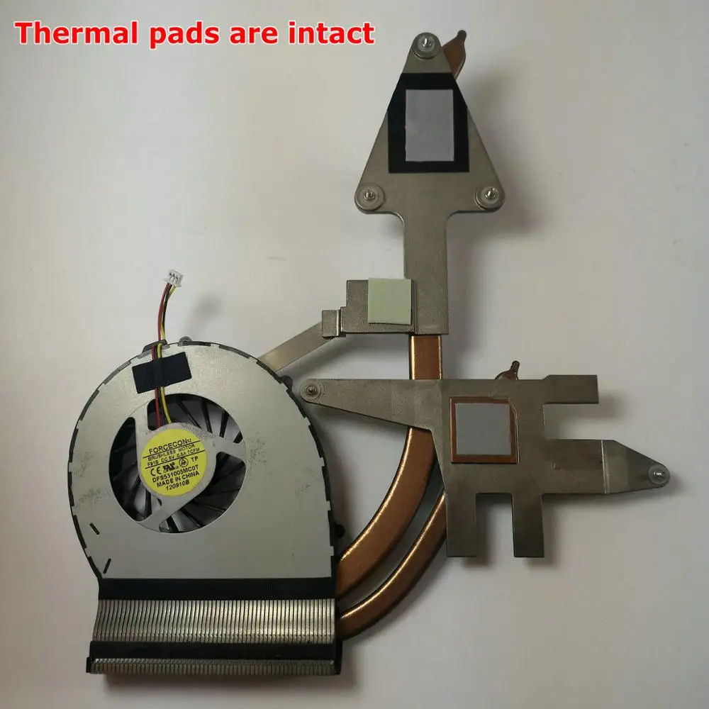 Новый оригинальный ноутбук Процессор радиатора Вентилятор охлаждения для Dell Vostro