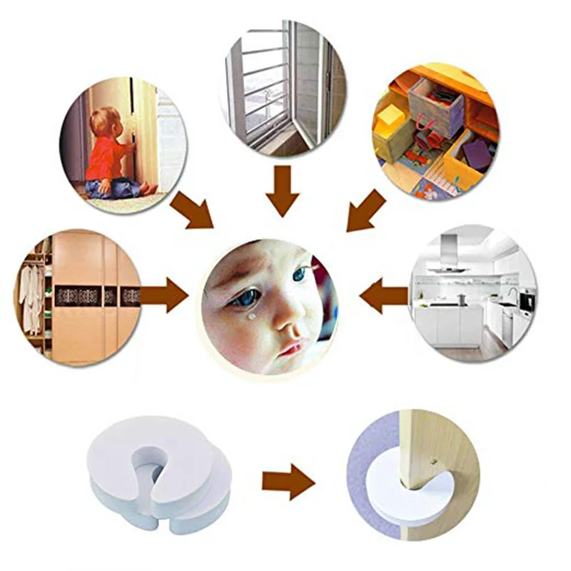 Новый Прочный Поролоновый Ограничитель для двери EVA защитный держатель пальцев