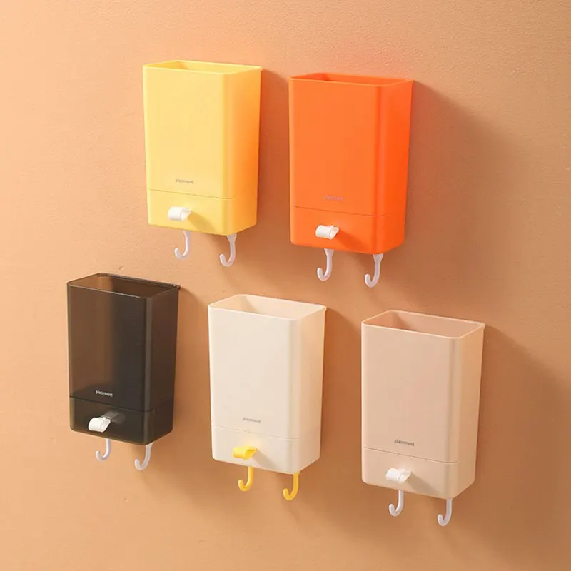 

Mobile Phone Glasses Storage Box Bedside Walls Set The Bedside Table Wall Storage Boxes New