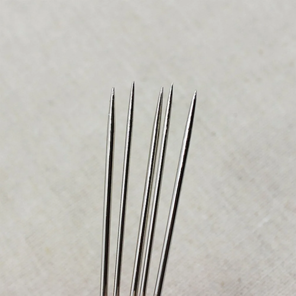 Многофункциональные 55 шт. ручные иглы для шитья Набор из нержавеющей стали +