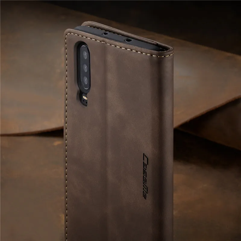 Кожаный чехол-книжка в стиле ретро для huawei P Smart, чехол-кошелек для huawei mate 30 P30 Lite P20 Pro Honor 10 Lite/9 Lite, чехол