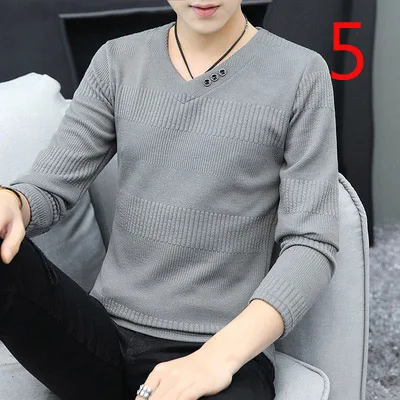 

Men's long-sleeved t-shirt men's tide brand 2020 autumn trend trend slim cotton