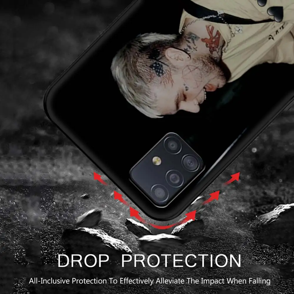 

Phone Case for Samsung Galaxy A51 A71 A70 A50 A40 A20s A30 A10s A20e A10 A02s A01 Silicon Back Cover Lil peep Mode