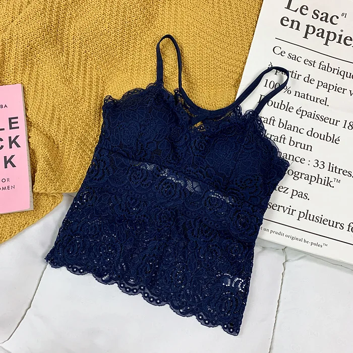 

Woman Knitted Tank Top Women Strap Vest Sexy Female Knitting Crop Top