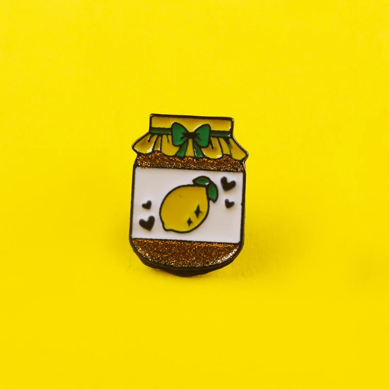 Prajna брошь с фруктами для джинсовой куртки эмалированные булавки металлические