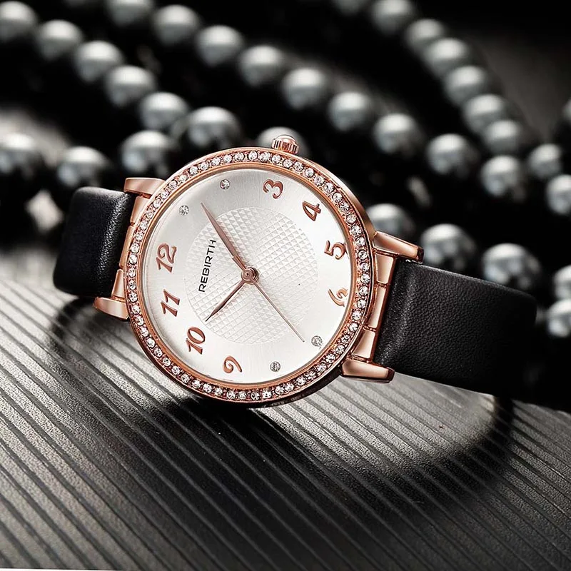 Роскошные женские кварцевые часы со стразами новые для девочек Повседневное
