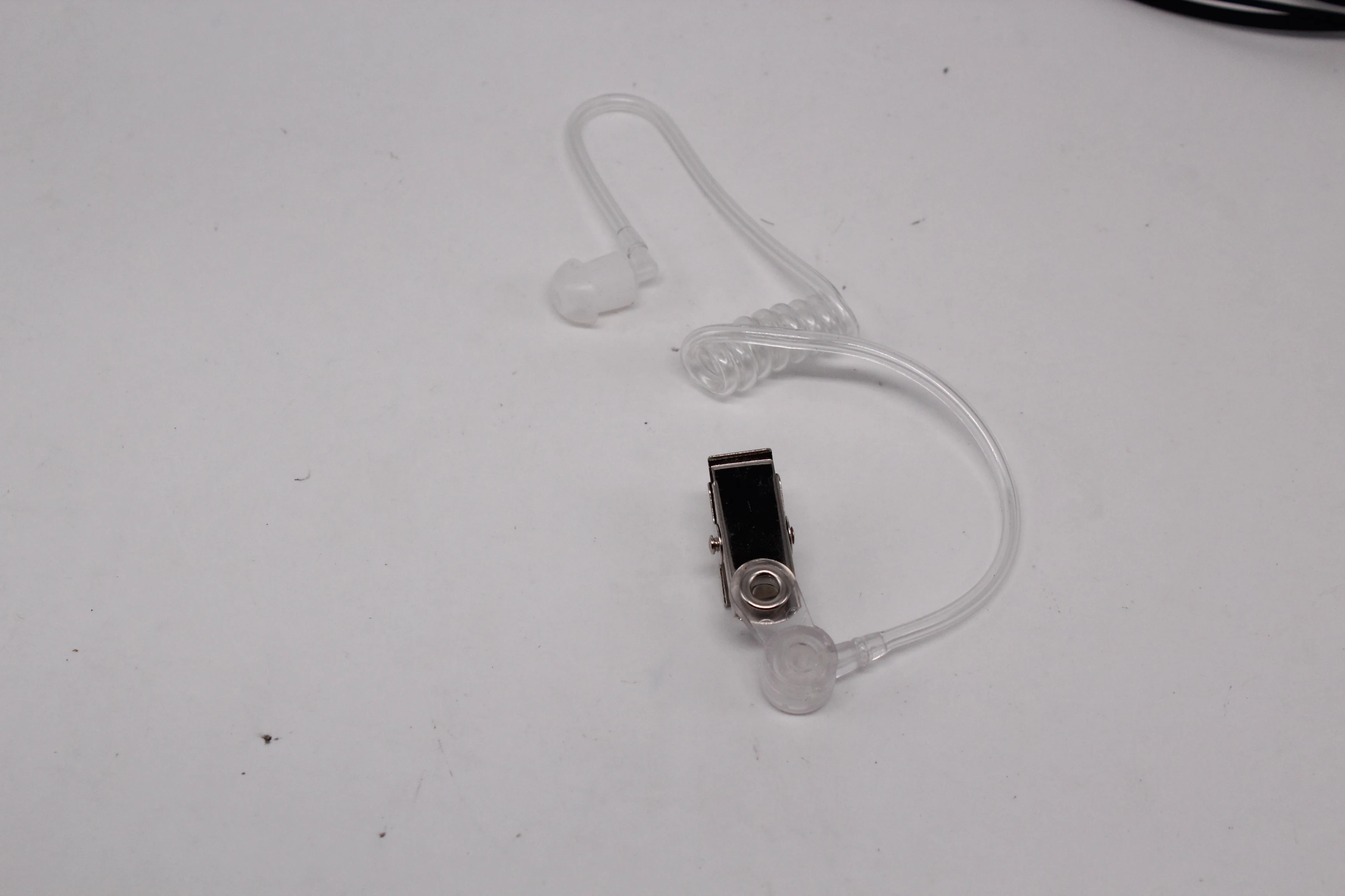 2 wire Air Acoustic PTT Earpiece for Motorola GP328 Plus GP338 Plus GP344 GP388 GL2000 W/mic Air Tube for Earphone, Ear Mic