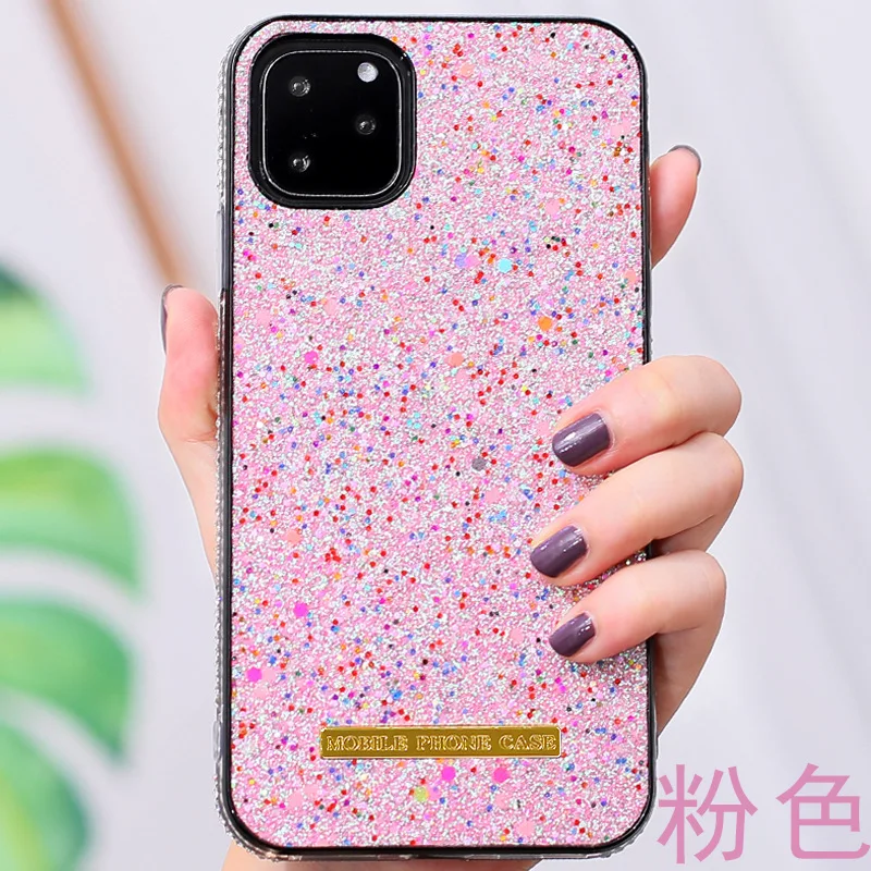 

Luminous Glow in the Dark Phone Case for iphone 11 pro max 12 Mini Case Glitter Bling Protection for iPhone 6 6s 7 8 Plus X XS